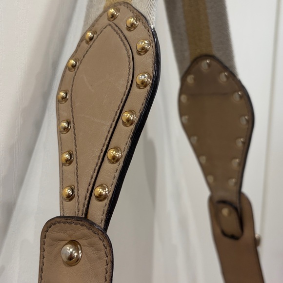 Gucci Vintage Guccissima Leather Beige Monogram Shoulder Bag - Picture 10 of 11